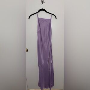 Abercrombie & Fitch Lavender Backless Maxi Dress